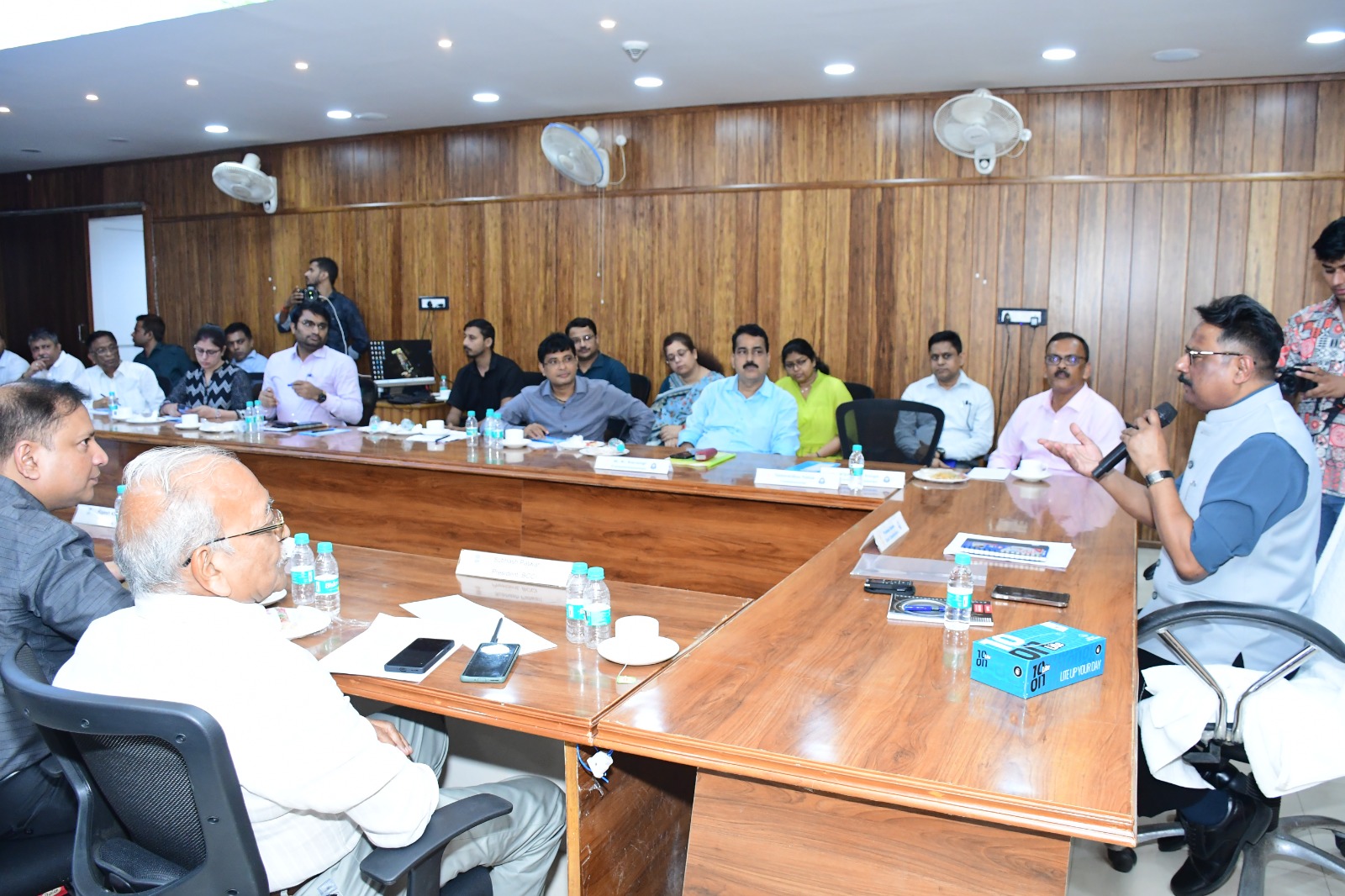 Participants attending GST taxpayer outreach programme seminar at CGST Audit Patna