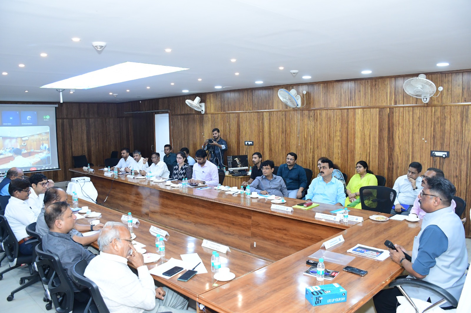 Delegates participating in GST taxpayer outreach seminar organised by CGST Audit Patna